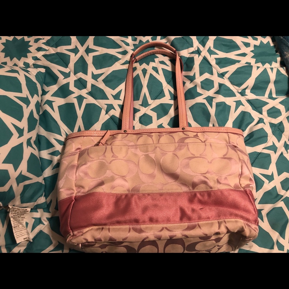 Beautiful Coach diaper bag